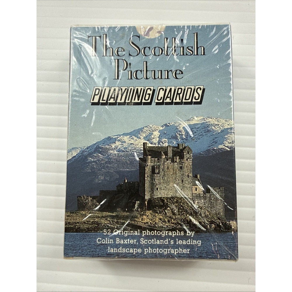 The Scottish Picture Playing Cards Colin Baxter Scotland Photographs 1987 1993